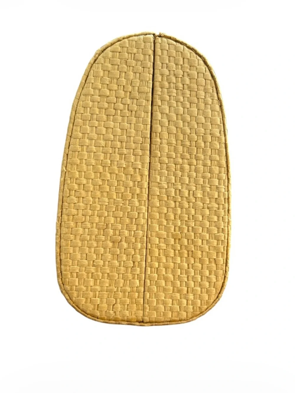 India Hicks x Crabtree & Evelyn Island Living Paper Straw Clutch Bag Minaudière